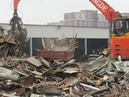 八公山工装拆除